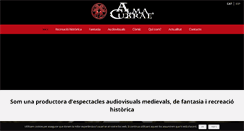 Desktop Screenshot of almacubrae.com